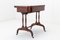 19th Century English Regency Rosewood and Palm Wood Card Table 4