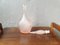 Italian Bottle in Sandblasted Pink Glass from Empoli, Image 2