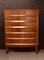 Mid-Century Danish Teak Chest of Drawers with 6 Drawers, Image 1