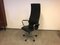 Black Leather Model 3292 Oxford Office Chair by Arne Jacobsen, Image 1