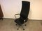 Black Leather Model 3292 Oxford Office Chair by Arne Jacobsen 2