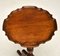 Antique Pie Crust Mahogany Wine Table 3