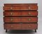 18th Century Mahogany Chest with Brushing Slide, Image 10