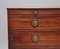 18th Century Mahogany Chest with Brushing Slide 8