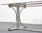 Bauhaus Coffee Table with Smoked Glass Top and Tubular Frame, 1950s, Imagen 2