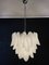 Vintage Italian Murano Glass Chandelier with 41 Rondini Glass Petals, 1980s 12