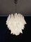 Vintage Italian Murano Glass Chandelier with 41 Rondini Glass Petals, 1980s 16