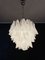 Vintage Italian Murano Glass Chandelier with 41 Rondini Glass Petals, 1980s, Image 16