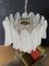Vintage Italian Murano Glass Chandelier with 41 Rondini Glass Petals, 1980s, Image 4