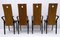 Postmodern Dining Chairs by Pierre Cardin, Italy, 1980s, Set of 4 6