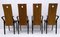 Postmodern Dining Chairs by Pierre Cardin, Italy, 1980s, Set of 4, Immagine 6