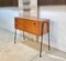 German Walnut Chest with Pin Legs from Veralux, 1960s, Immagine 1