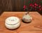 Italian Round Travertine Box with Lid by Fratelli Mannelli, 1960s, Imagen 7