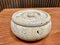 Italian Round Travertine Box with Lid by Fratelli Mannelli, 1960s, Image 1