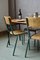 Industrial Table and 6 Chairs, Set of 7 8