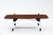 Italian Rosewood & Chrome Coffee Table, Image 1