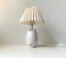 Vintage Danish White Ceramic Table Lamp by Per Rehfeld for Søholm, Immagine 2