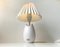 Vintage Danish White Ceramic Table Lamp by Per Rehfeld for Søholm, Imagen 8