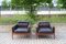 Leather Lounge Chairs from Asko, Set of 2 3