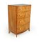 Art Deco Serpentine Front Chest of Drawers, 1930s, Immagine 2