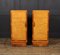 Art Deco Karelian Birch Bedside Cabinets, Set of 2 14