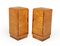 Art Deco Karelian Birch Bedside Cabinets, Set of 2 3