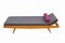 Daybed or Lounger with Cushion Roll, 1950s 7