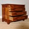 French Figured Walnut Chest of Drawers, Image 4