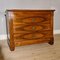 French Figured Walnut Chest of Drawers, Image 1