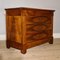 French Figured Walnut Chest of Drawers, Image 2