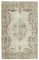 Vintage Turkish Beige Area Rug, Image 1