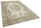 Vintage Turkish Beige Area Rug, Immagine 2