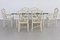 Italian Dining Chairs & Table in Varnished Bamboo, 1970s, Set of 7, Image 3