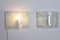 Mid-Century Italian Wall Sconces in Opalescent Murano Glass, 1970s, Set of 2, Immagine 9