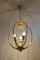 Mid-Century Italian Brass Pendant Lamp in Minimalist Style, 1950s, Image 10