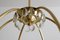 Mid-Century Italian Brass Pendant Lamp in Minimalist Style, 1950s 8