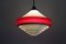 Mid-Century Italian Pendant Lamp in Acrylic Aluminum and Brass by Stilnovo, 1950s, Image 2