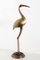 Italian Brass Heron or Crane, 1970s 4