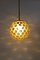 Italian Art Deco Pendant Lamp with Frosted Glass Globe, 1940s, Image 14