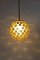 Italian Art Deco Pendant Lamp with Frosted Glass Globe, 1940s, Immagine 14