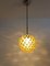Italian Art Deco Pendant Lamp with Frosted Glass Globe, 1940s 9