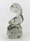 Murano Glass Sculpture of Bowed Woman by Pino Signoretto, Italy, 1980s, Image 3