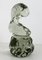 Murano Glas Skulptur einer gebogenen Frau von Pino Signoretto, Italien, 1980er 2