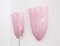 Italian Wall Sconces in Pink Murano Glass by Silvio Bianconi for Venini, Set of 2 2