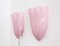 Italian Wall Sconces in Pink Murano Glass by Silvio Bianconi for Venini, Set of 2, Image 2