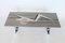Mid-Century Mosaic Coffee Table with Abstract Pattern and Chrome Base, 1970s, Imagen 3