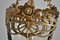 Italian Bronze Lantern with Flowers and Garlands, 1950s, Image 8