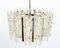 Murano Glass and Chrome Chandelier from Barovier and Toso, 1970s, Image 4
