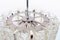 Murano Glass and Chrome Chandelier from Barovier and Toso, 1970s, Immagine 8