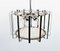 Murano Glass and Chrome Chandelier from Barovier and Toso, 1970s 12